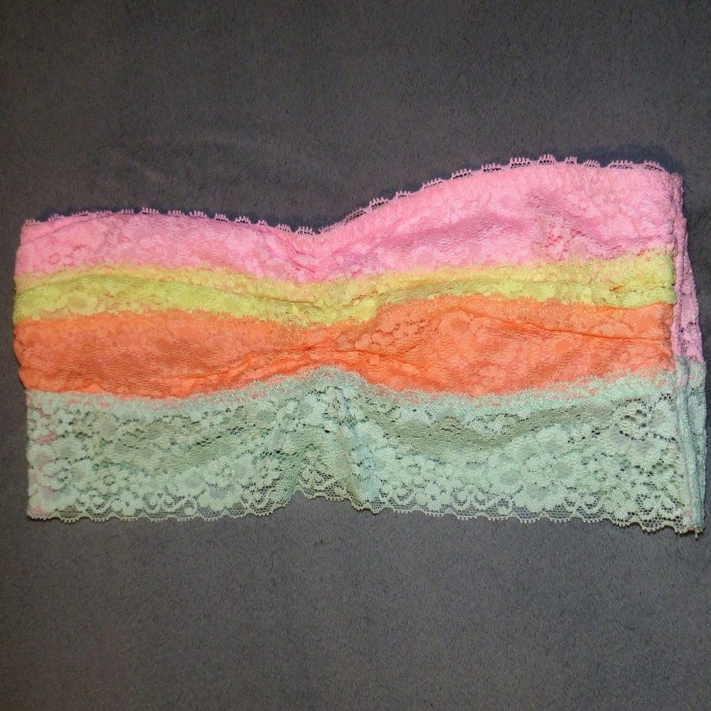 Victoria's Secret PINK Bandeau in Pink, Size Small